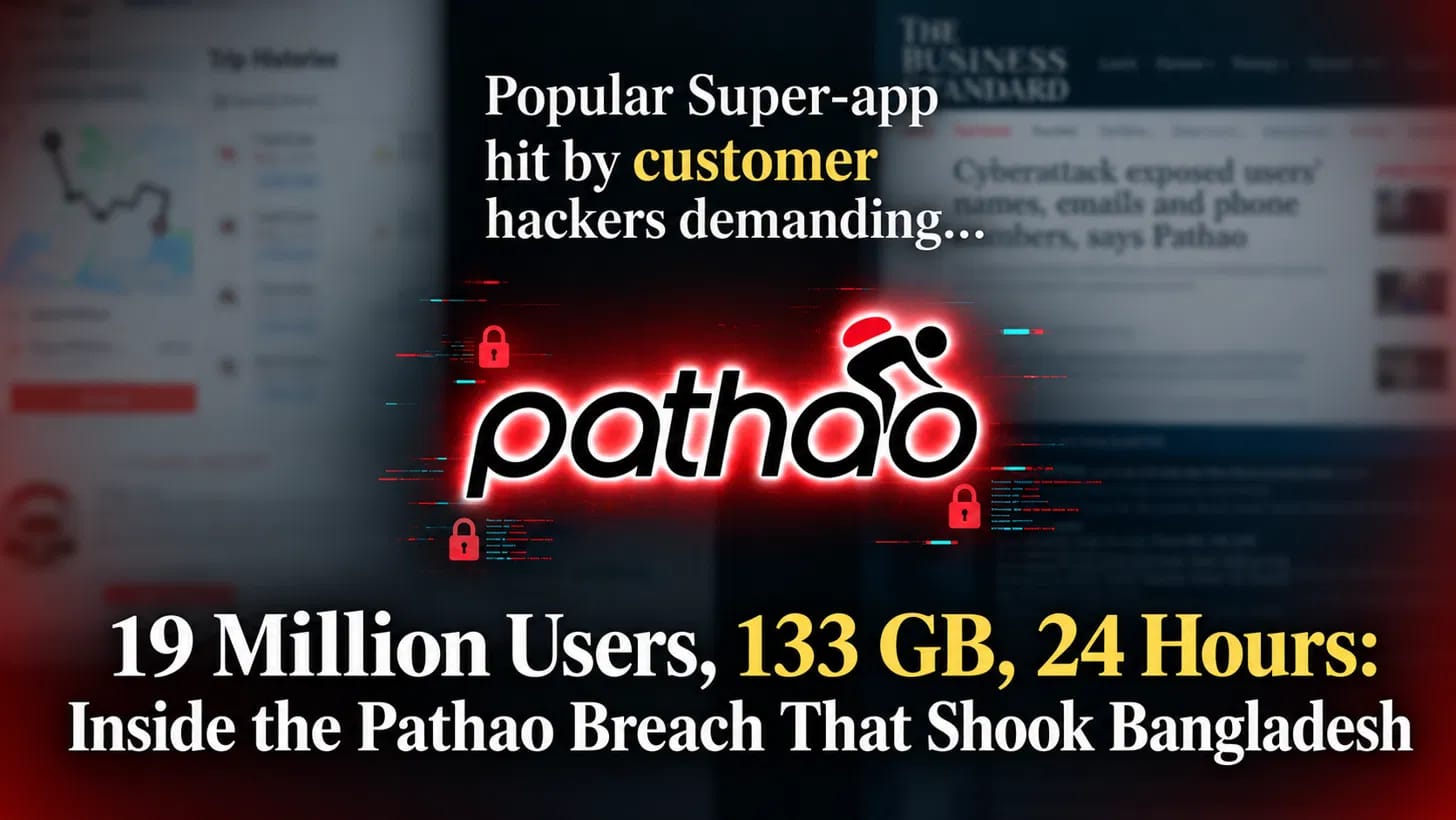 19 Million Users, 133 GB, 24 Hours: Inside the Pathao Breach That Shook Bangladesh